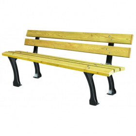 Lot de 2 bancs urbains...