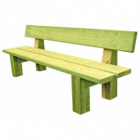 Lot de 3 bancs publics Aubois