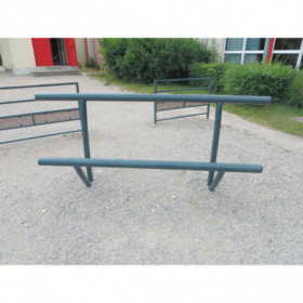 Banc assis-debout acier Marris