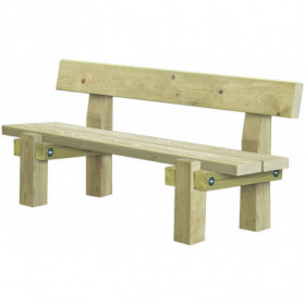 Banc de ville tout bois Goumi