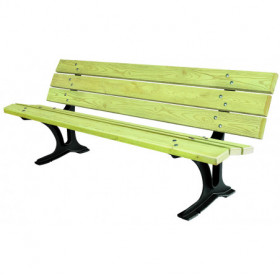 Banc extérieur en pin Catalpa