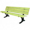 Banc extérieur en pin Catalpa aménagement extérieur