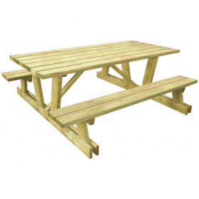 Table en bois extérieure...