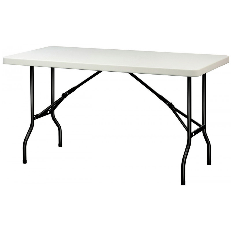 Table pliante rectangle réglable en hauteur