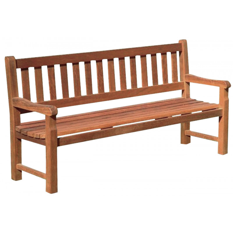 Banc public en bois Murier aménagement extérieur