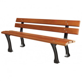 Banc bois extérieur Buis