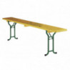 Table de réception et banc pliants amenagement intérieur