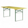 Table festive et banc pliants amenagement intérieur