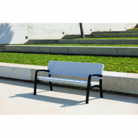 Banc urbain plastique...