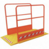 Passerelle de chantier signalisation