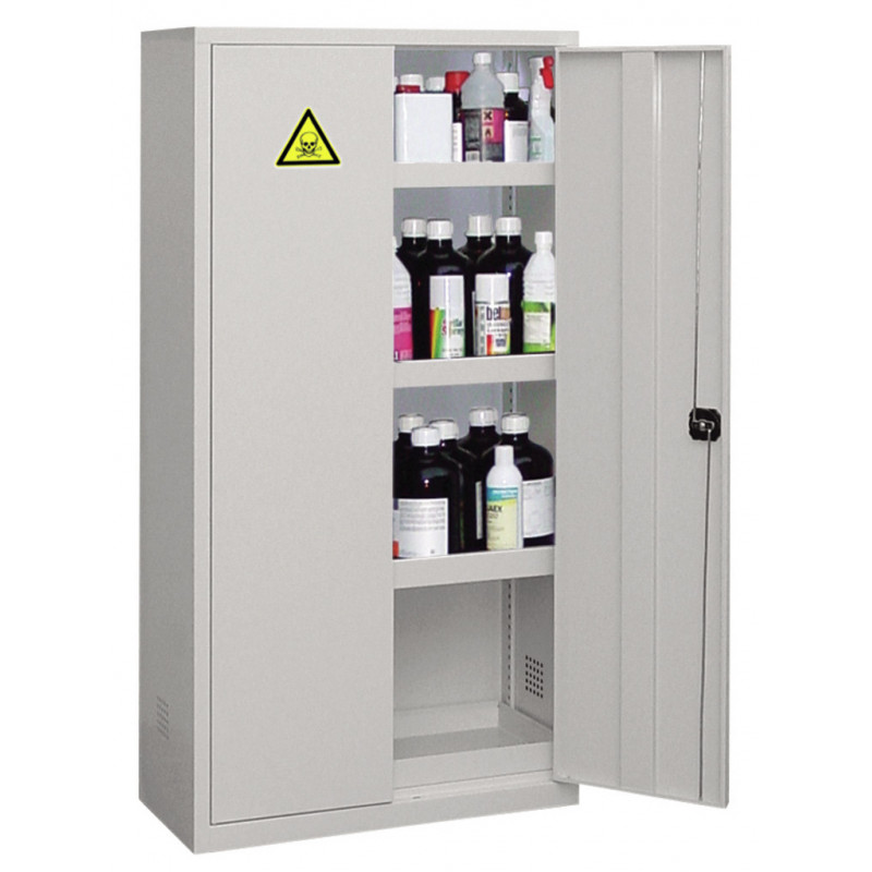 Armoire phytosanitaire à produits polluants et toxiques technique