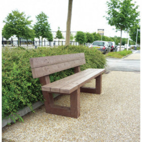 Banc et banquette publics...