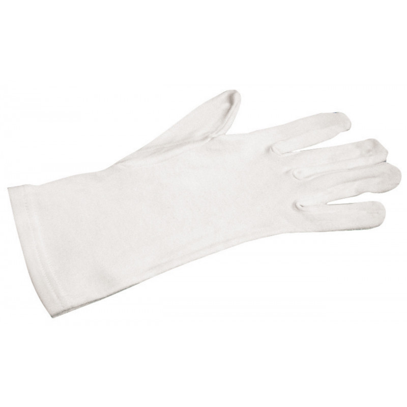 Paire de gants blancs festivités