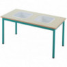 Table maternelle fixe amenagement intérieur