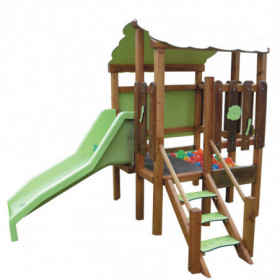 Maisonnettes cabanes pour enfants pour équiper les aires de jeux - SÉMIO