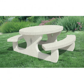 Table pique nique béton Parsi