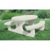 Table pique nique béton Parsi aménagement extérieur