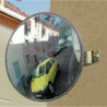 Miroir sortie de garage signalisation