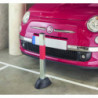 Poteau de parking rabattable signalisation