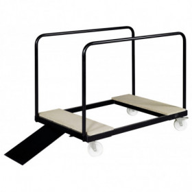 Chariot pour tables rondes...