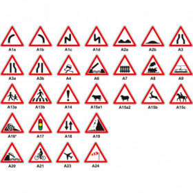 Panneau de signalisation de...