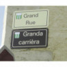 Plaque de rue