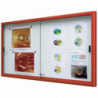 Vitrine Classique portes coulissantes communication