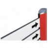 Chapeau aluminium pour mât D 76 mm signalisation