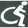 Pochoir pour marquage au sol signalisation