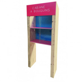 Cabane à bouquins