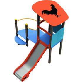 Tour Dino avec toboggan