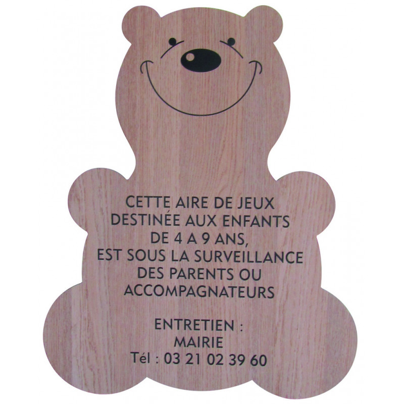 Panneau aire de jeux Animal jeux et sports Panneau aire de jeux Animal jeux et sports