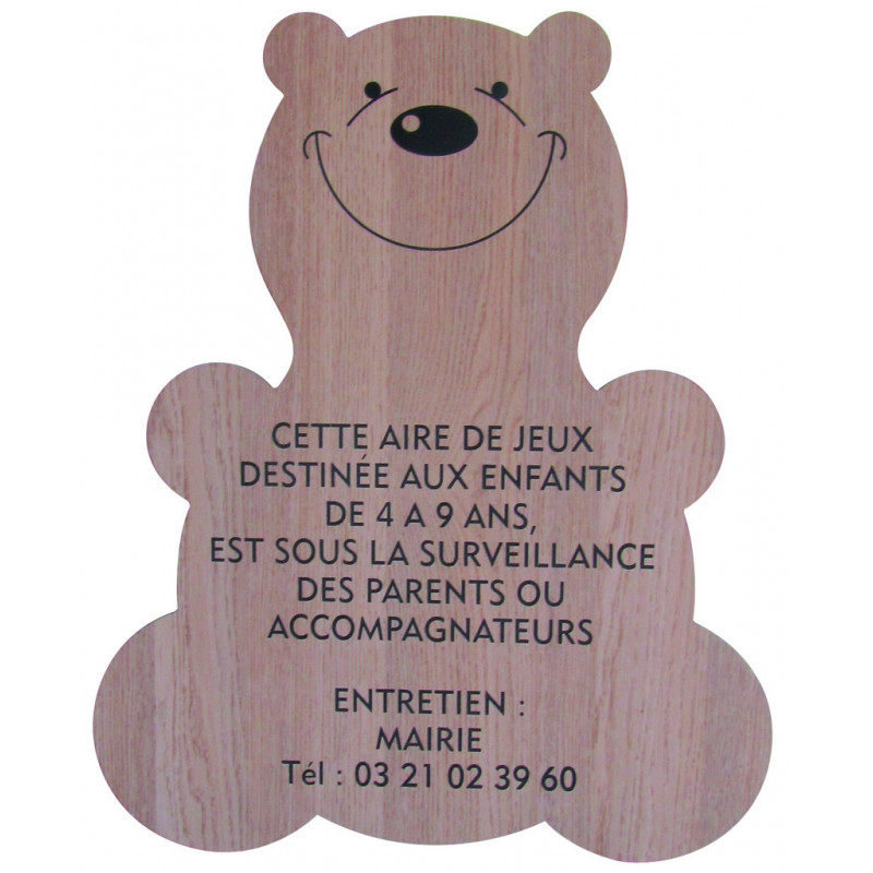 Panneau aire de jeux Animal jeux et sports Panneau aire de jeux Animal jeux et sports