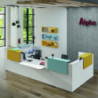 Tablette banque d'accueil Ola