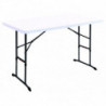 Table polyéthylène réglable en hauteur Iamos amenagement intérieur