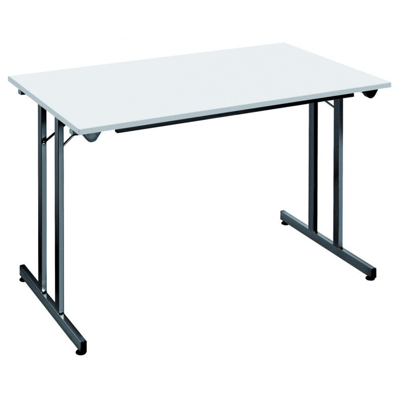 Table pliante plateau mélaminé Istros amenagement intérieur Table pliante plateau mélaminé Istros amenagement intérieur