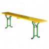 Table de réception et banc pliants amenagement intérieur