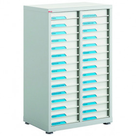 Comptoir 2 colonnes - tiroirs type e-clen