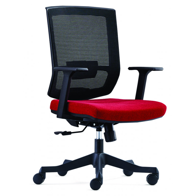 Fauteuil de bureau basculant dossier résille Elsa