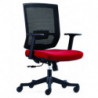 Fauteuil de bureau basculant dossier résille Elsa