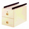 Caisson 2 tiroirs