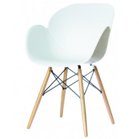 Lot de 2 fauteuils modernes...