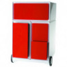Caisson 1 tiroir de rangement + 1 pour DS + 2 pour CD/DVD