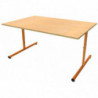 Table réglable pour salle de classe Modulaire