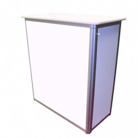 Comptoir d'accueil pliable