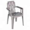 Fauteuil ajourée Mambo empilable amenagement intérieur