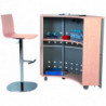 Banque d'accueil d'angle Zephir amenagement intérieur