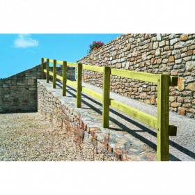 Barrière en bois Guyenne