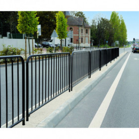 Barrière de trottoir Officier