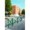 Barrière croix de st andré Main courante aménagement extérieur